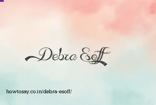 Debra Esoff