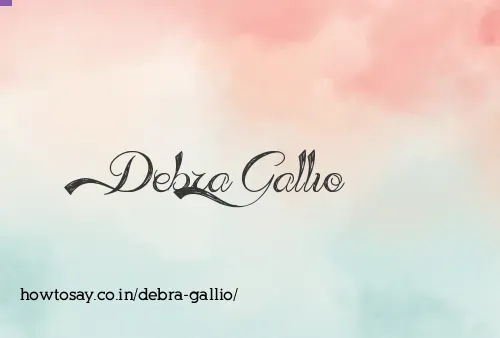 Debra Gallio