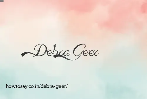 Debra Geer