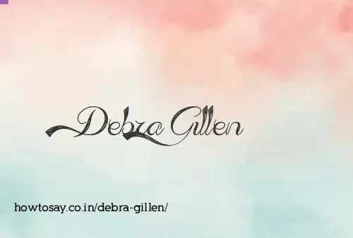 Debra Gillen