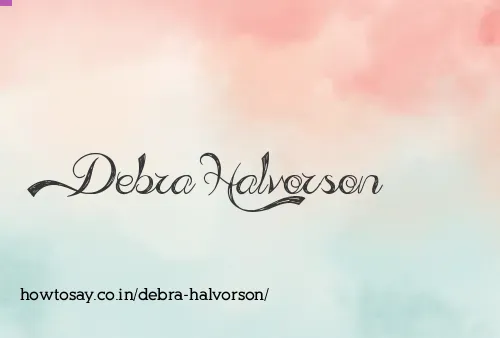 Debra Halvorson