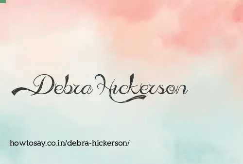 Debra Hickerson