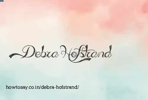 Debra Hofstrand