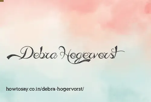 Debra Hogervorst