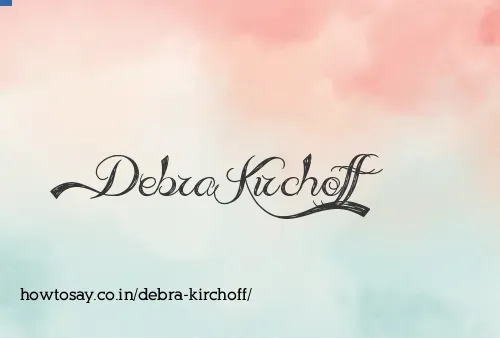 Debra Kirchoff