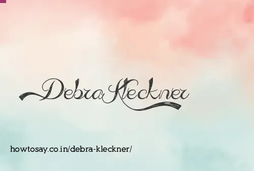 Debra Kleckner