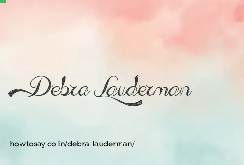 Debra Lauderman