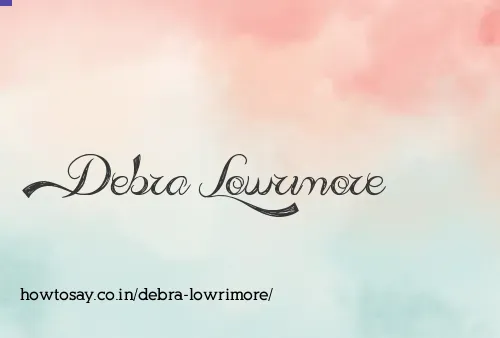 Debra Lowrimore