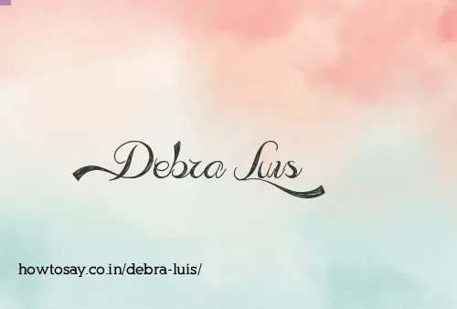 Debra Luis