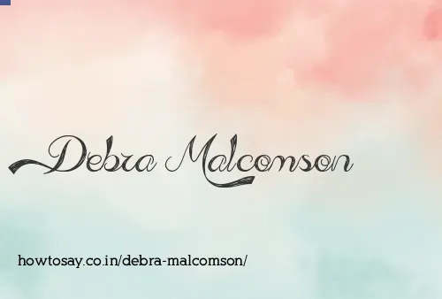 Debra Malcomson