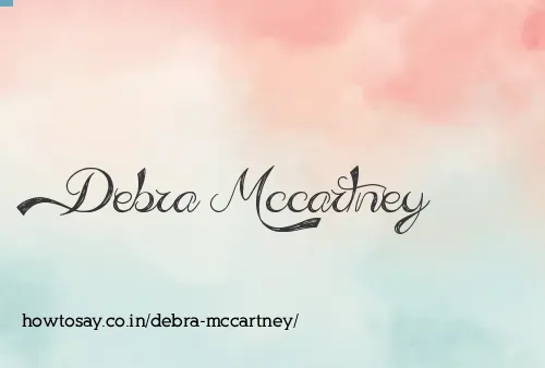 Debra Mccartney