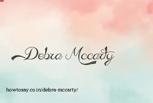 Debra Mccarty