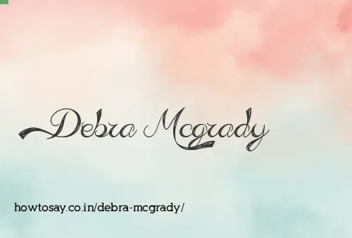 Debra Mcgrady