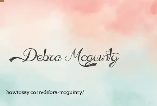 Debra Mcguinty