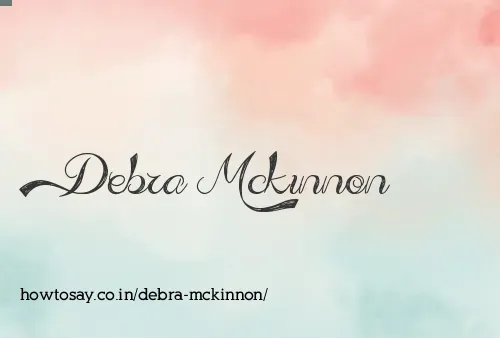 Debra Mckinnon
