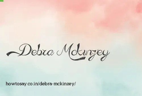 Debra Mckinzey