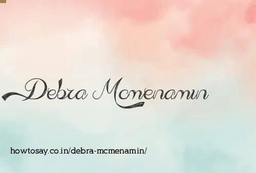 Debra Mcmenamin