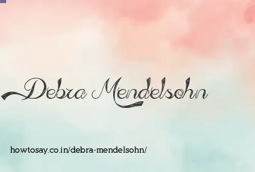 Debra Mendelsohn