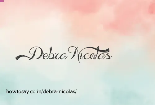 Debra Nicolas