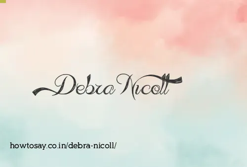 Debra Nicoll