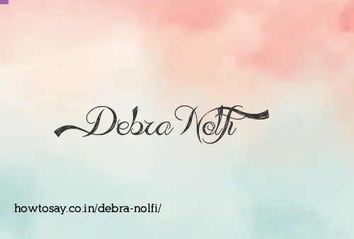 Debra Nolfi