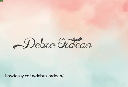 Debra Ordean