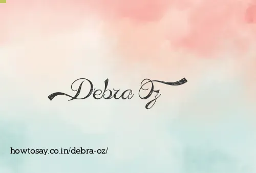 Debra Oz