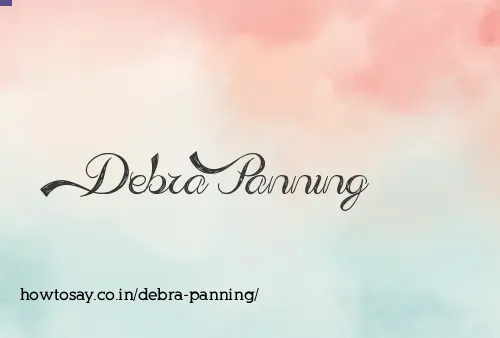 Debra Panning