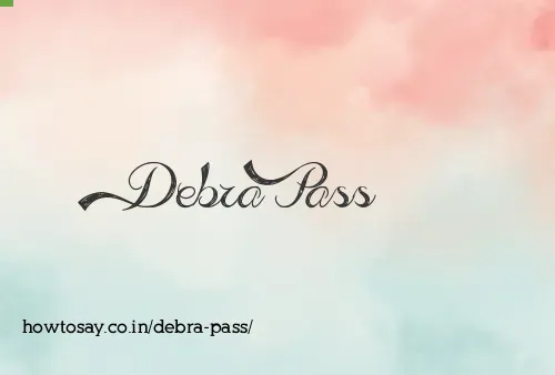 Debra Pass