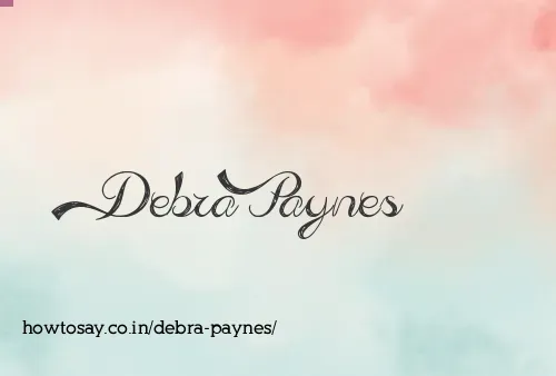 Debra Paynes