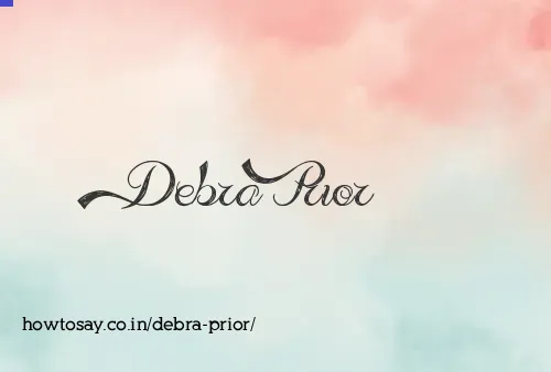 Debra Prior