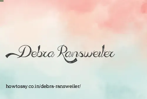 Debra Ransweiler