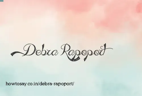 Debra Rapoport
