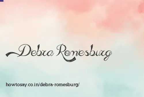 Debra Romesburg