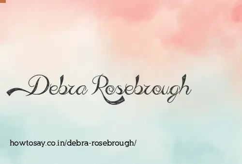 Debra Rosebrough