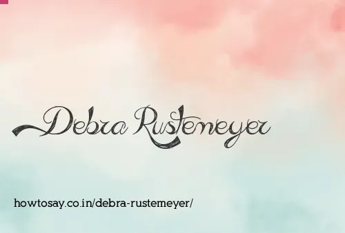 Debra Rustemeyer