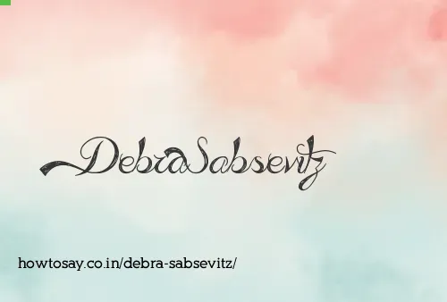 Debra Sabsevitz