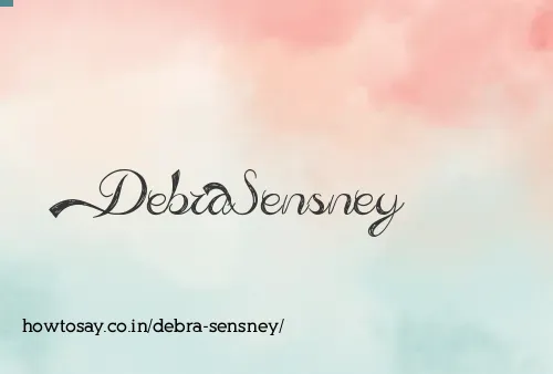 Debra Sensney
