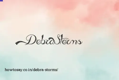 Debra Storms