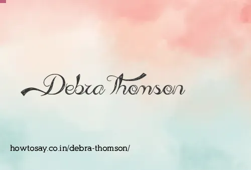 Debra Thomson