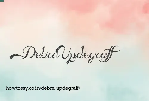 Debra Updegraff