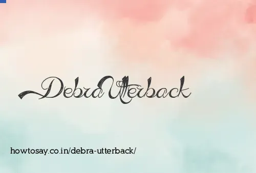 Debra Utterback