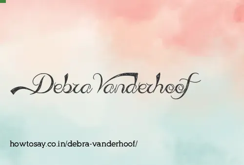 Debra Vanderhoof