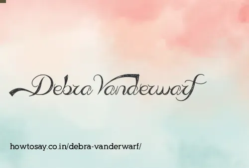 Debra Vanderwarf