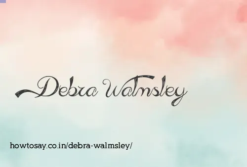 Debra Walmsley