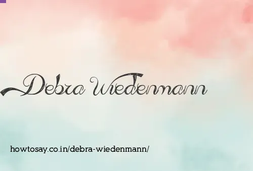 Debra Wiedenmann