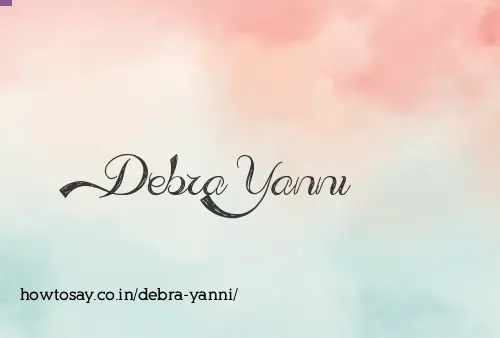 Debra Yanni