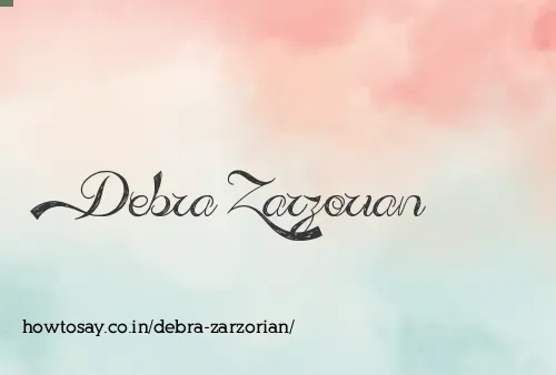 Debra Zarzorian