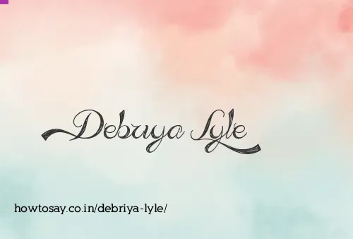 Debriya Lyle
