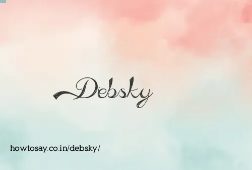 Debsky